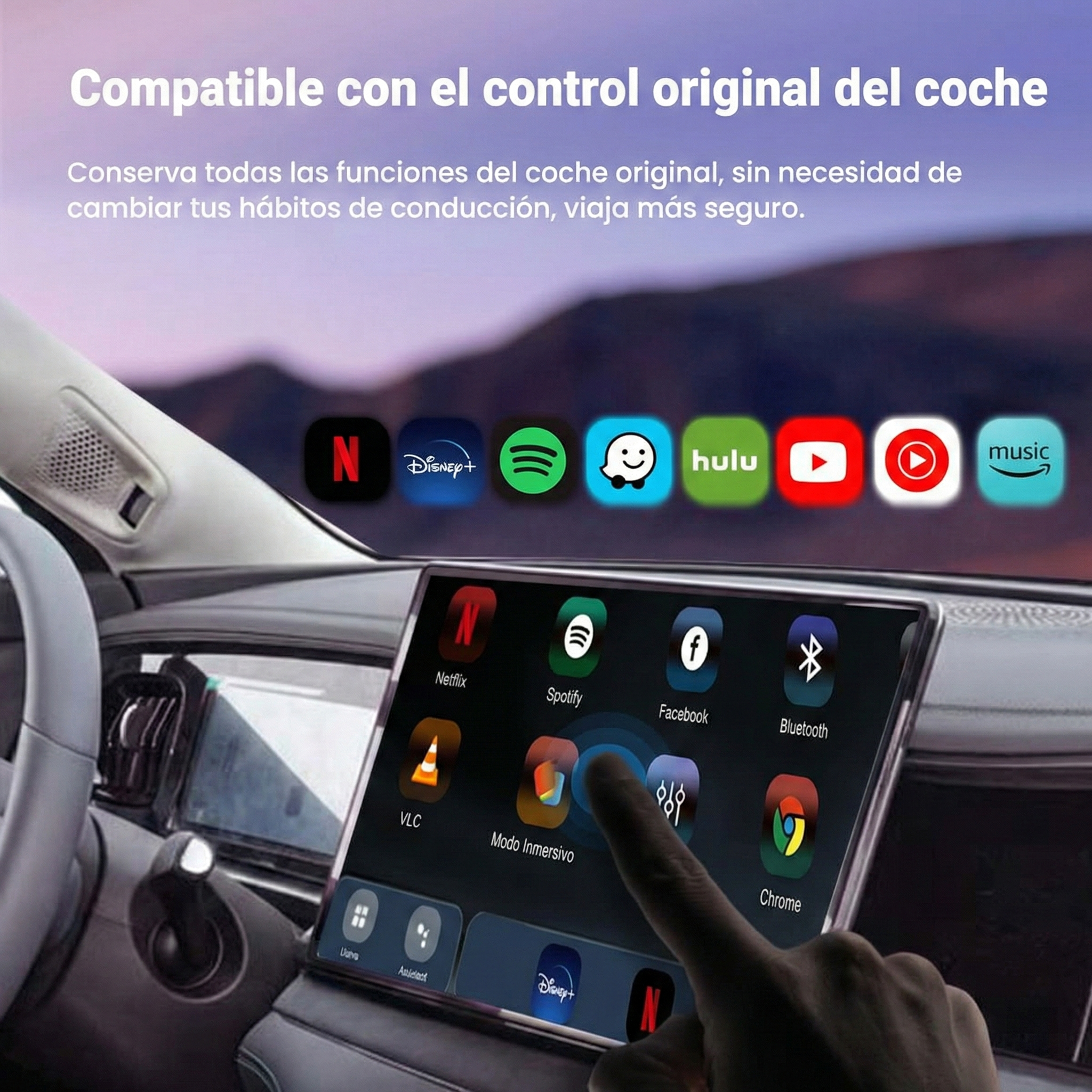 主图4 Caja multimedia Android e iOS con IA para BYD: compatible con todos los modelos CarPlay inalámbricos. - Imagen 5
