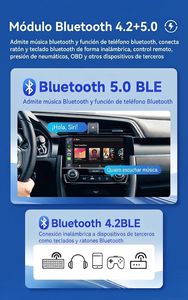 Módulo Bluetooth 4.2 + 5.0