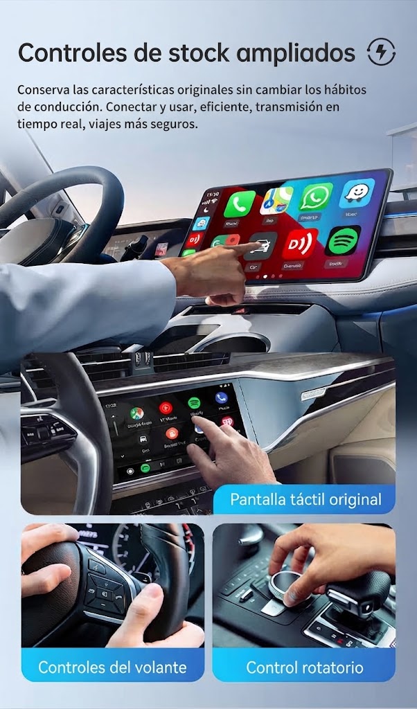 Controles originales conservados