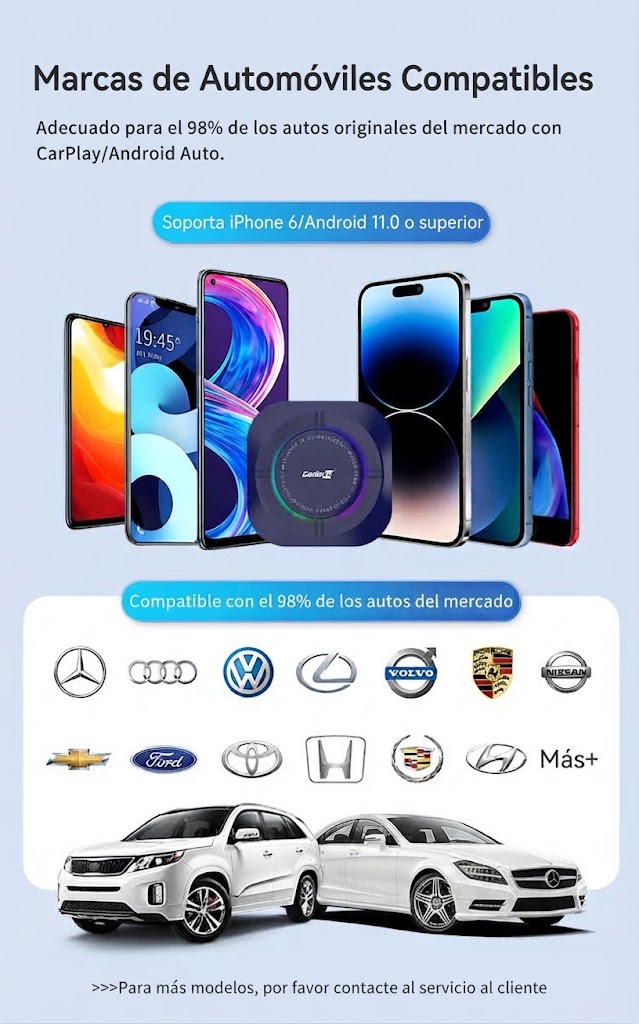 Marcas de coches compatibles