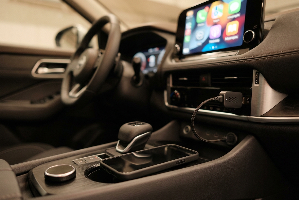Kabel- und kabellose CarPlay-Verbindung im Vergleich